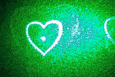 diffraction lens heart